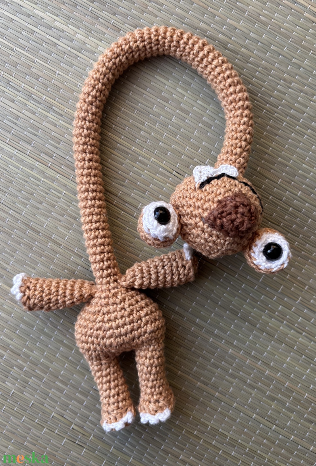 Hosszú nyakú lajhár (Sid) - játék & sport - plüssállat & játékfigura - bagoly - Meska.hu