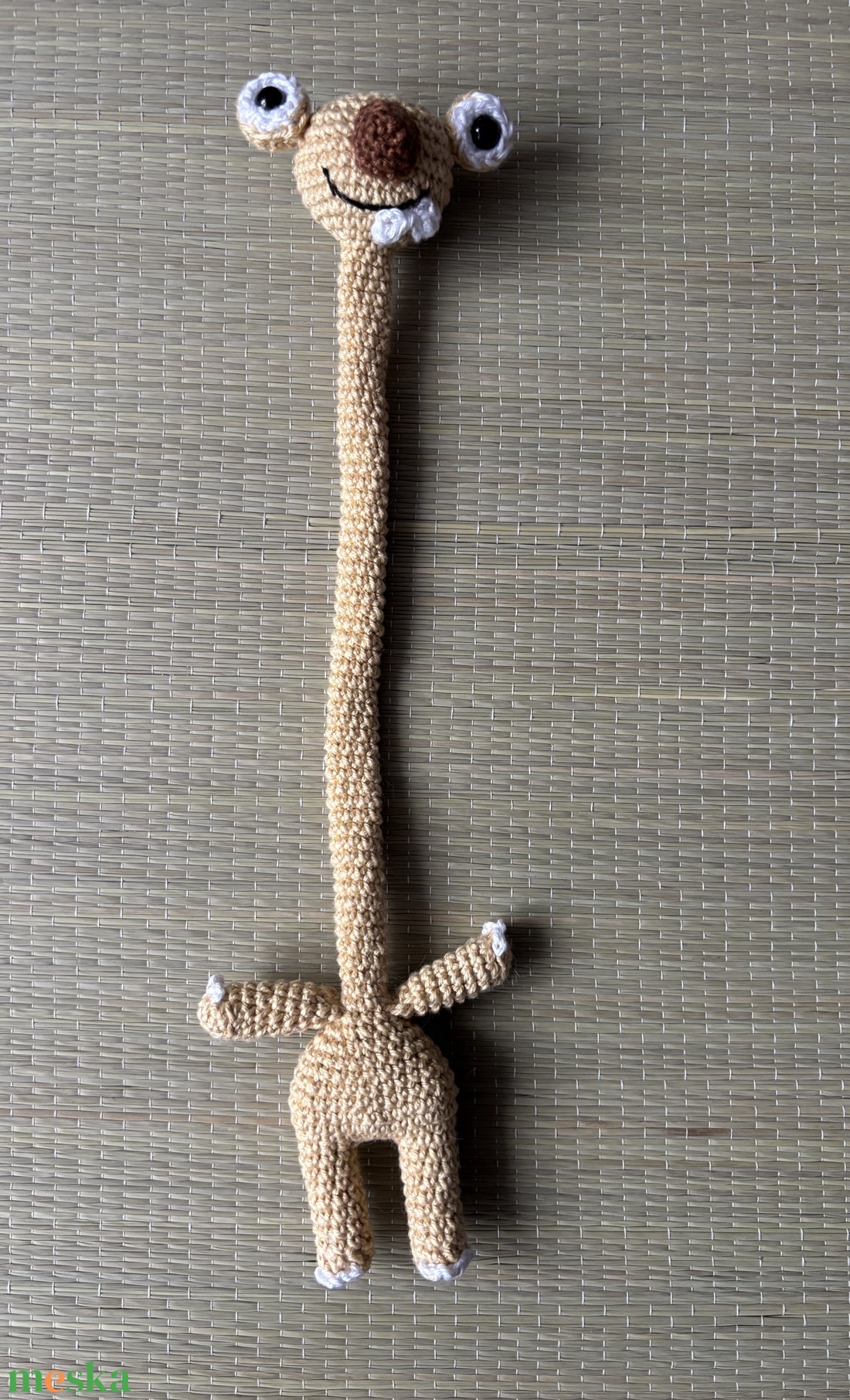 Hosszú nyakú lajhár (Sid) - játék & sport - plüssállat & játékfigura - plüss mesefigurák - Meska.hu