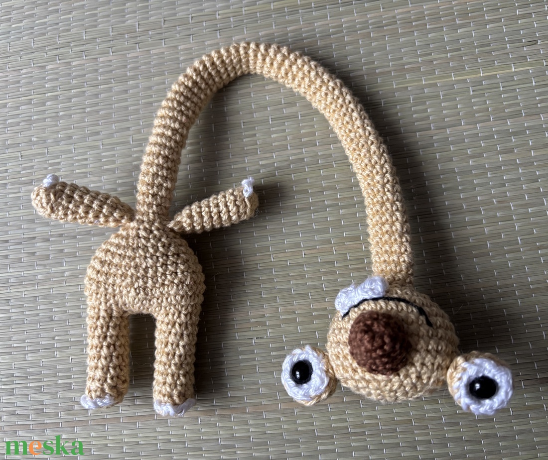 Hosszú nyakú lajhár (Sid) - játék & sport - plüssállat & játékfigura - plüss mesefigurák - Meska.hu