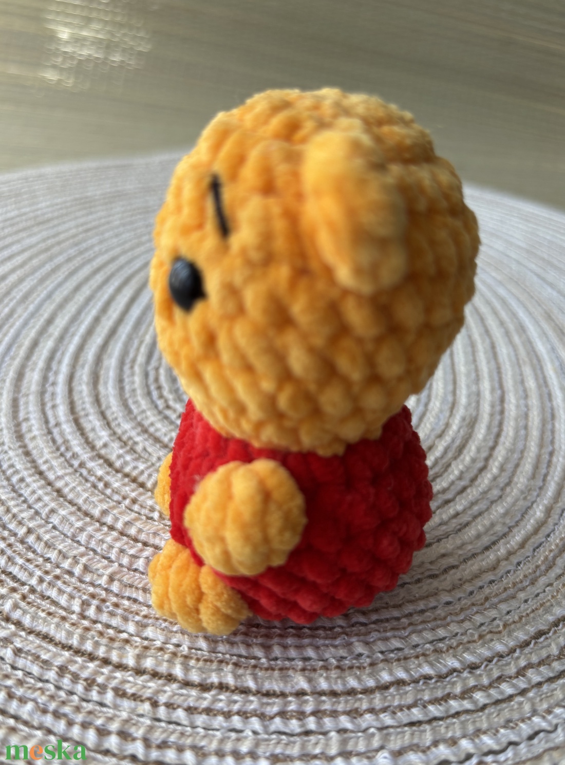 Horgolt plüss figura mini maci - játék & sport - plüssállat & játékfigura - más figura - Meska.hu