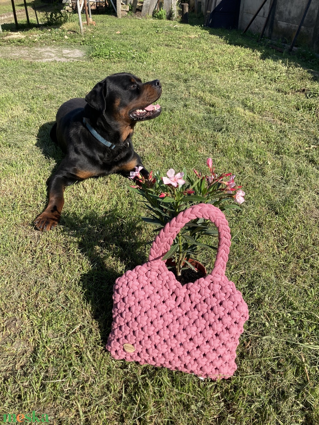 Blossom makramé táska - esküvő - kiegészítők - táska - Meska.hu Blossom makramé táska - esküvő - kiegészítők - táska - Meska.hu