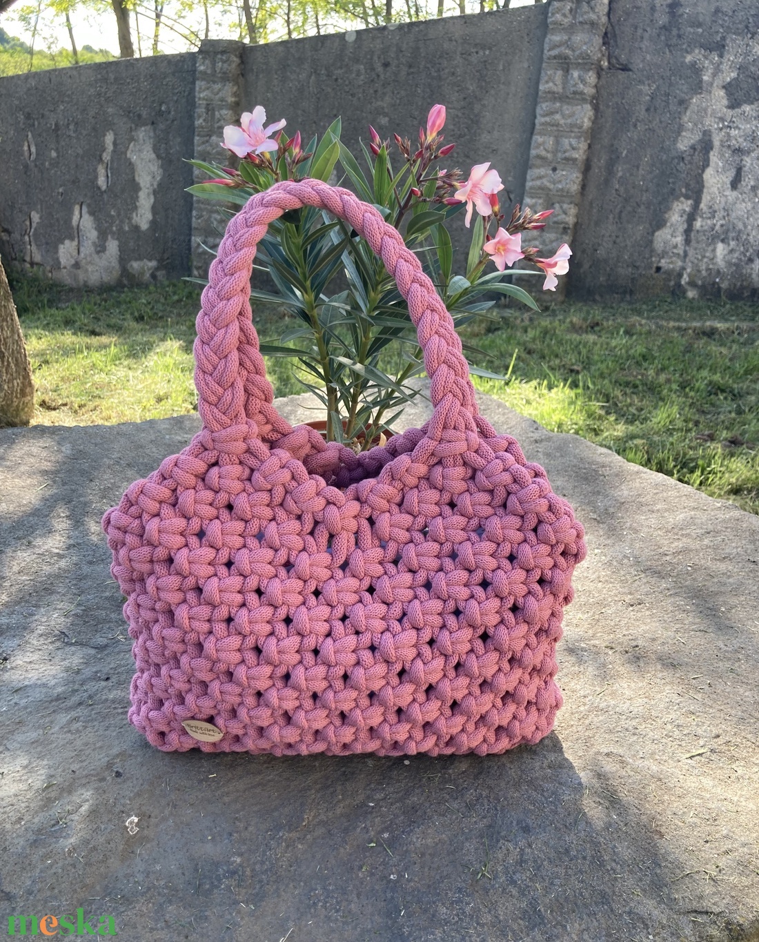 Blossom makramé táska - esküvő - kiegészítők - táska - Meska.hu Blossom makramé táska - esküvő - kiegészítők - táska - Meska.hu