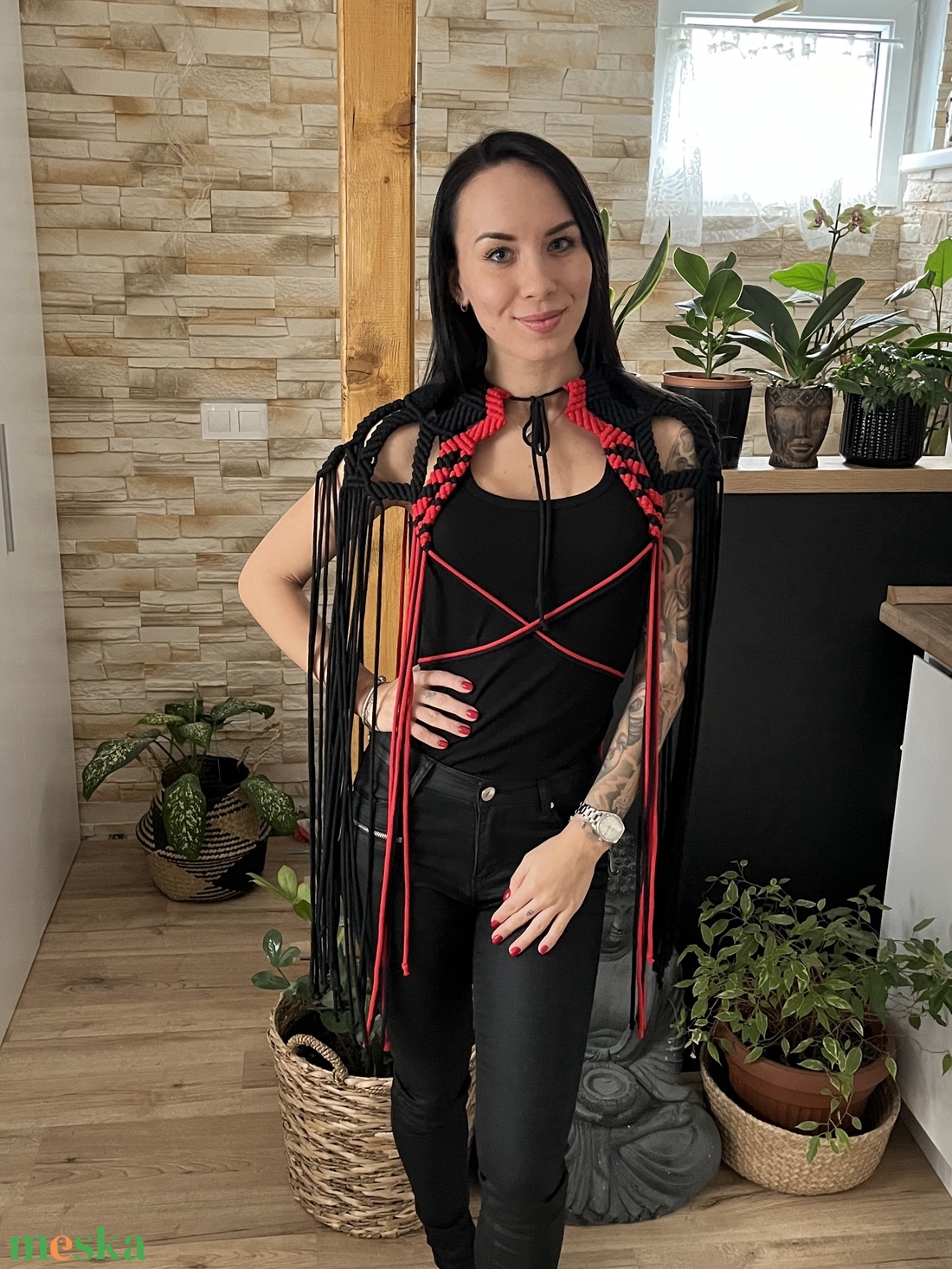 Rombusz makramé köpeny - esküvő - kiegészítők - bolero és válltakaró - Meska.hu Rombusz makramé köpeny - esküvő - kiegészítők - bolero és válltakaró - Meska.hu