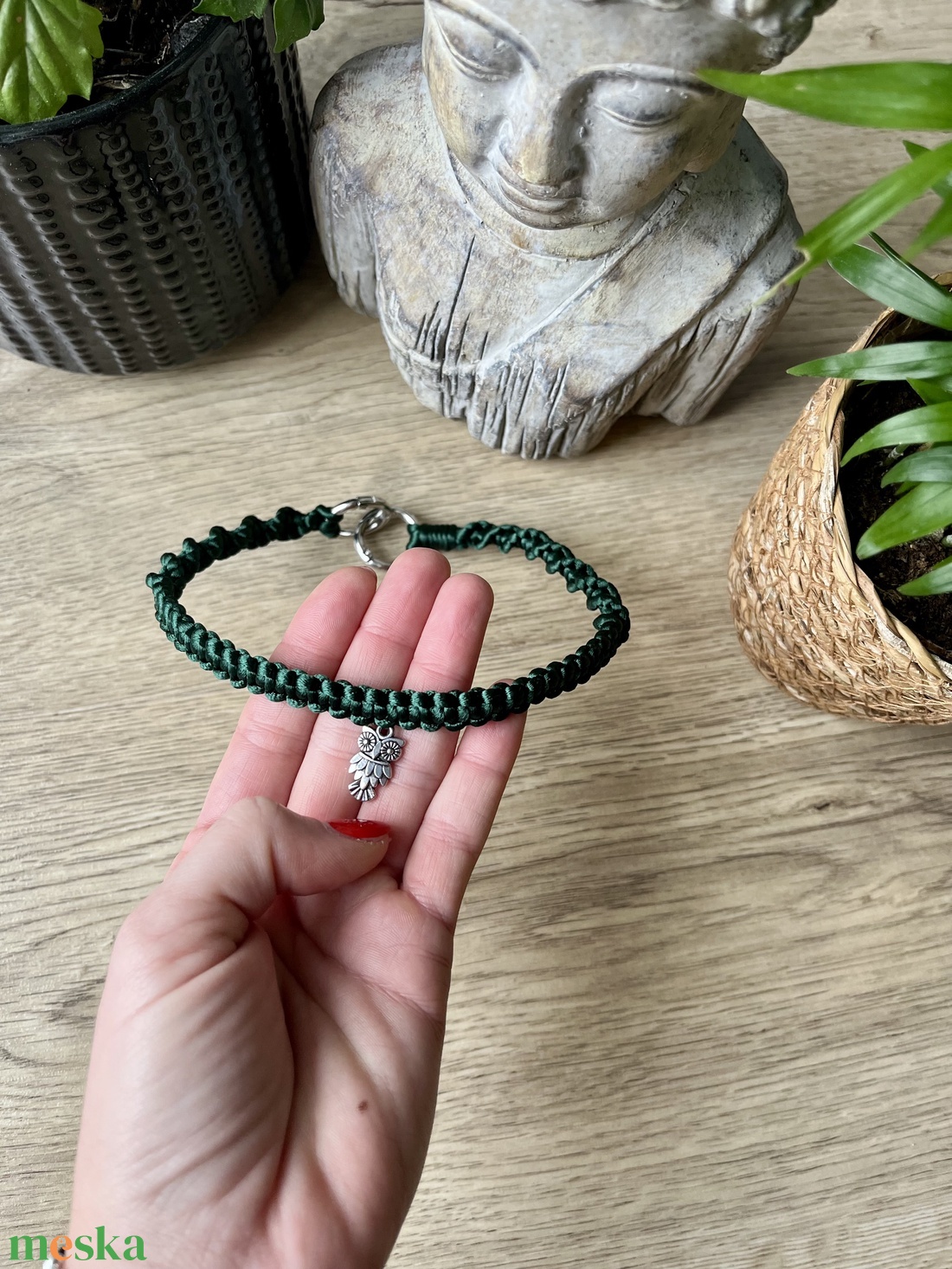 BrittArt baglyos makramé chocker nyaklánc - ékszer - nyaklánc - nyakpánt, gallér - Meska.hu BrittArt baglyos makramé chocker nyaklánc - ékszer - nyaklánc - nyakpánt, gallér - Meska.hu