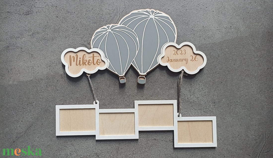 Hőlégballon képkeret - otthon & életmód - babaszoba, gyerekszoba - babaszoba kép - Meska.hu Hőlégballon képkeret - otthon & életmód - babaszoba, gyerekszoba - babaszoba kép - Meska.hu