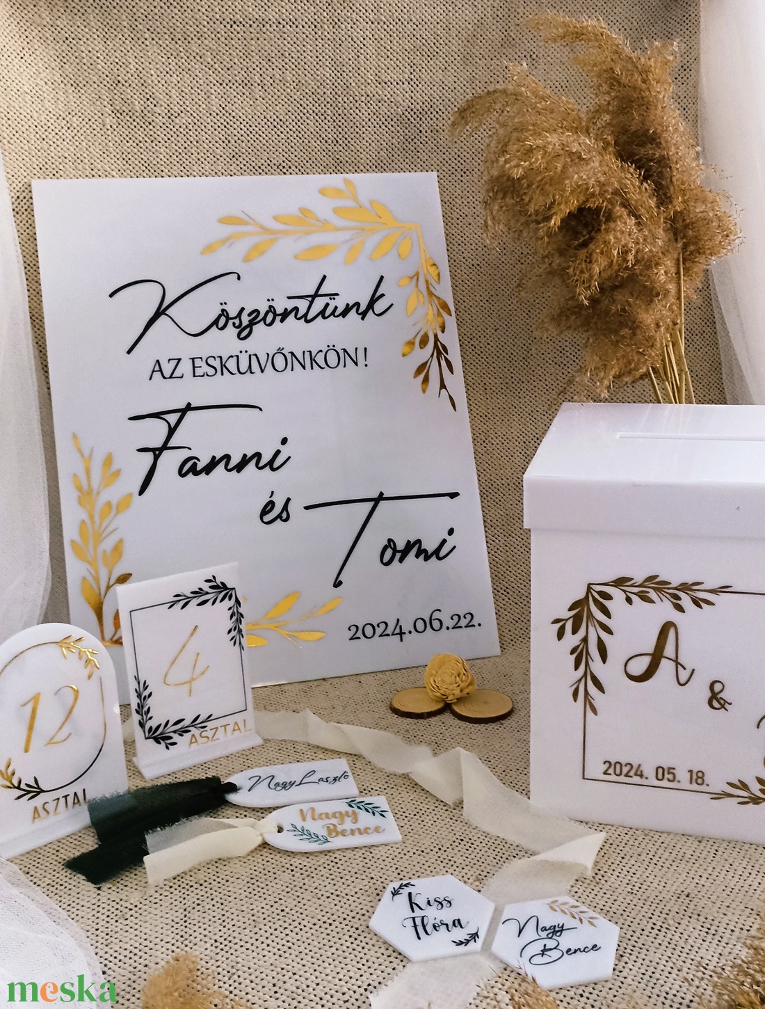 Esküvői üdvözlőtábla - esküvő - dekoráció - tábla & jelzés - Meska.hu Esküvői üdvözlőtábla - esküvő - dekoráció - tábla & jelzés - Meska.hu