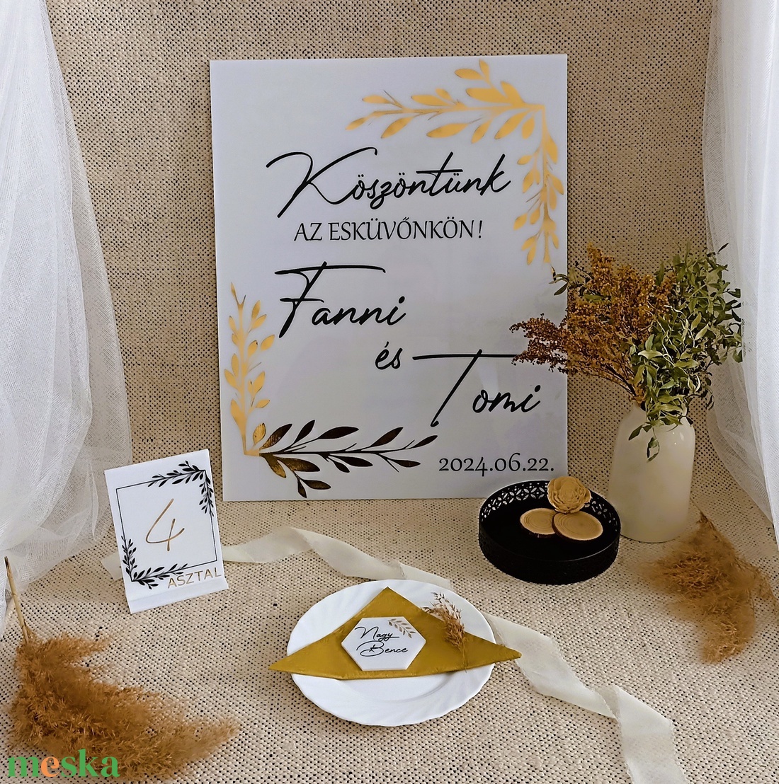 Esküvői asztalszámtábla - négyszögletes - esküvő - dekoráció - tábla & jelzés - Meska.hu Esküvői asztalszámtábla - négyszögletes - esküvő - dekoráció - tábla & jelzés - Meska.hu