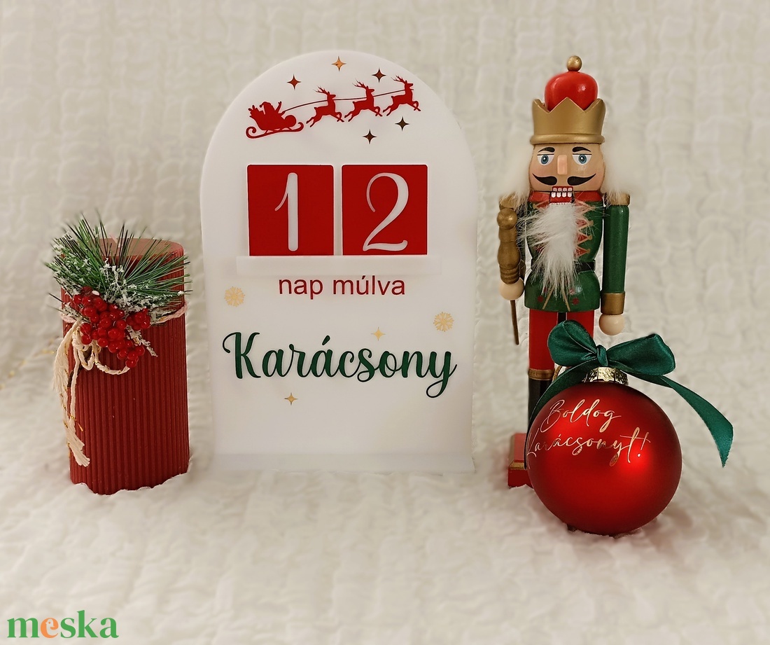 Karácsonyi visszaszámláló - karácsony - adventi díszek - adventi naptár - Meska.hu Karácsonyi visszaszámláló - karácsony - adventi díszek - adventi naptár - Meska.hu