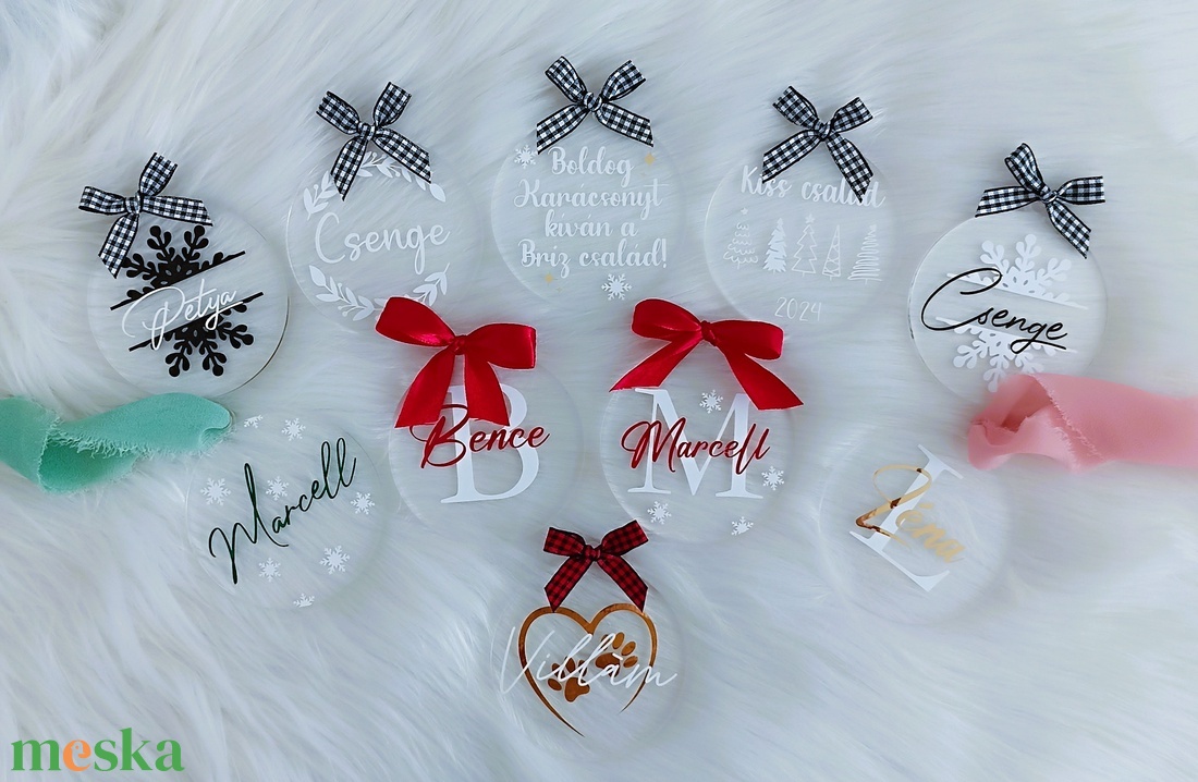 Plexi karácsonyfadísz - Névre szóló monogrammal - karácsony - karácsonyi lakásdekoráció - karácsonyfadíszek - Meska.hu Plexi karácsonyfadísz - Névre szóló monogrammal - karácsony - karácsonyi lakásdekoráció - karácsonyfadíszek - Meska.hu