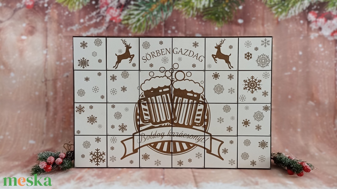 Adventi naptár férfiaknak - karácsony - adventi díszek - adventi naptár - Meska.hu Adventi naptár férfiaknak - karácsony - adventi díszek - adventi naptár - Meska.hu