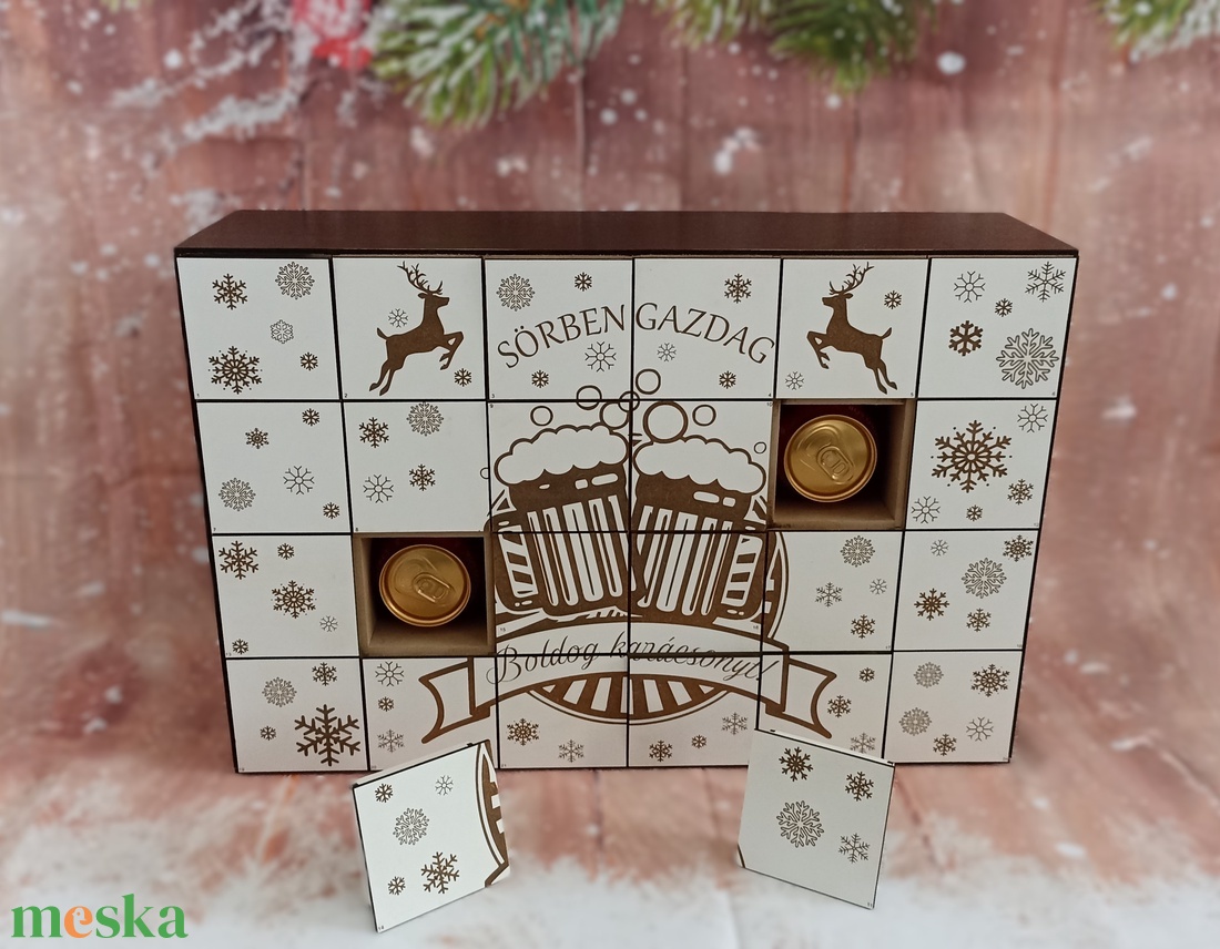 Adventi naptár férfiaknak - karácsony - adventi díszek - adventi naptár - Meska.hu Adventi naptár férfiaknak - karácsony - adventi díszek - adventi naptár - Meska.hu