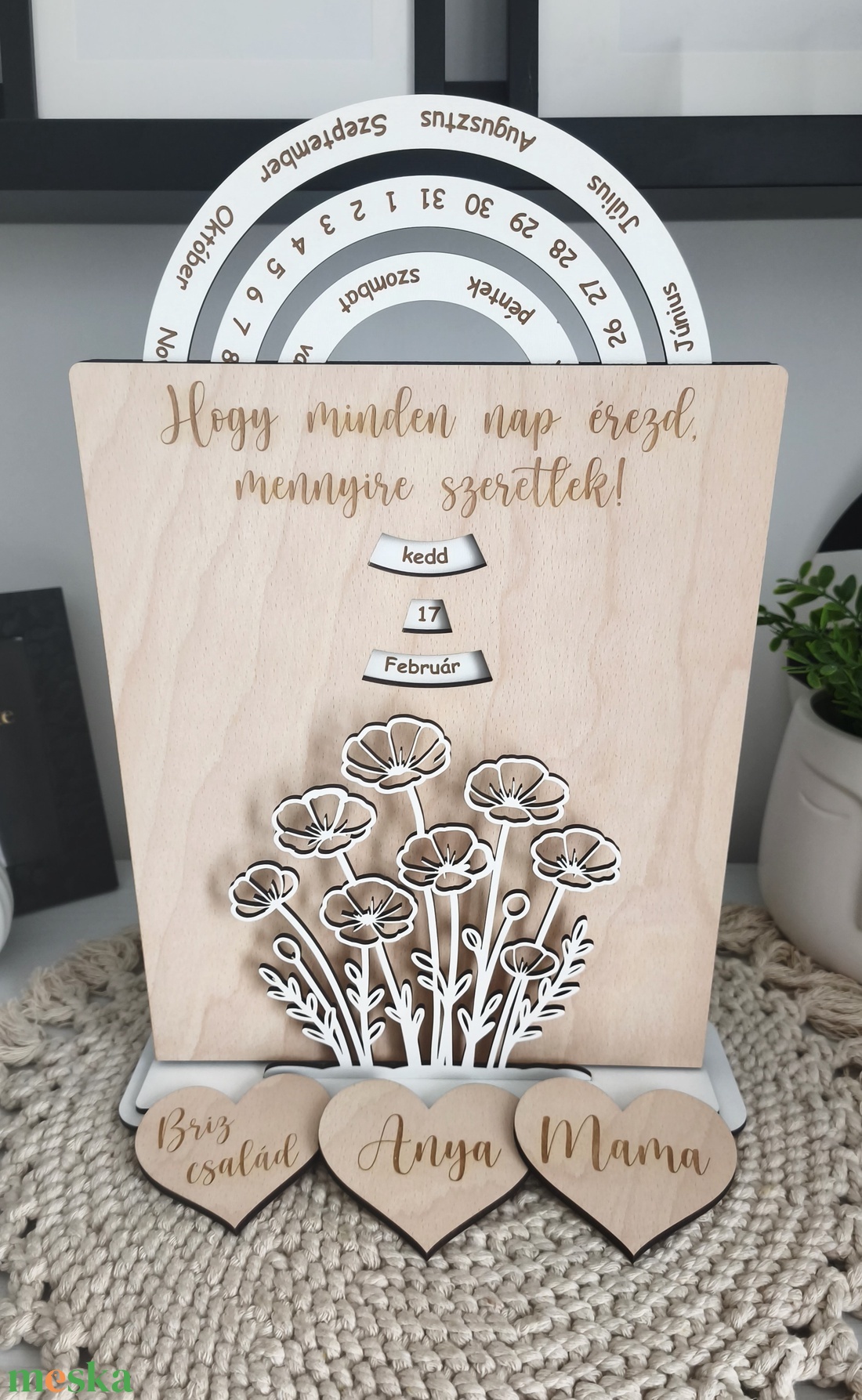 Öröknaptár - otthon & életmód - dekoráció - fali és függő dekoráció - falinaptár & öröknaptár - Meska.hu