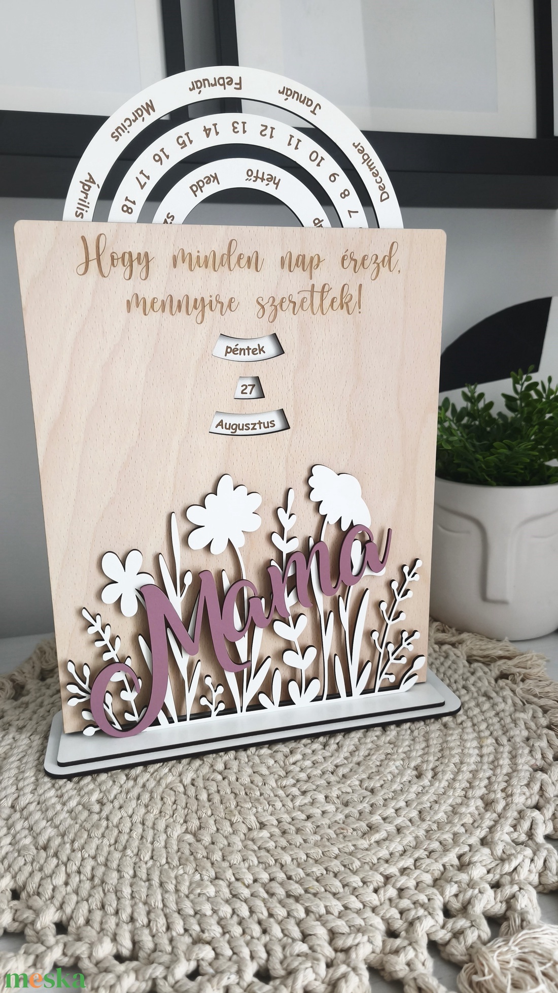 Öröknaptár - otthon & életmód - dekoráció - fali és függő dekoráció - falinaptár & öröknaptár - Meska.hu
