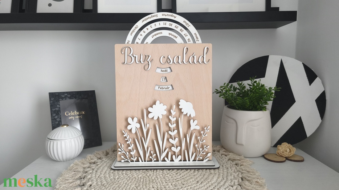 Öröknaptár - otthon & életmód - dekoráció - fali és függő dekoráció - falinaptár & öröknaptár - Meska.hu