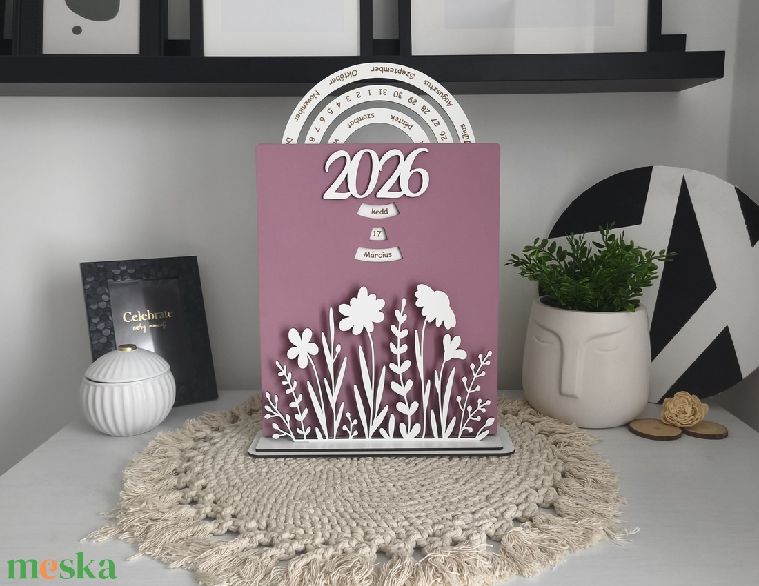 Öröknaptár - színes - otthon & életmód - dekoráció - fali és függő dekoráció - falinaptár & öröknaptár - Meska.hu