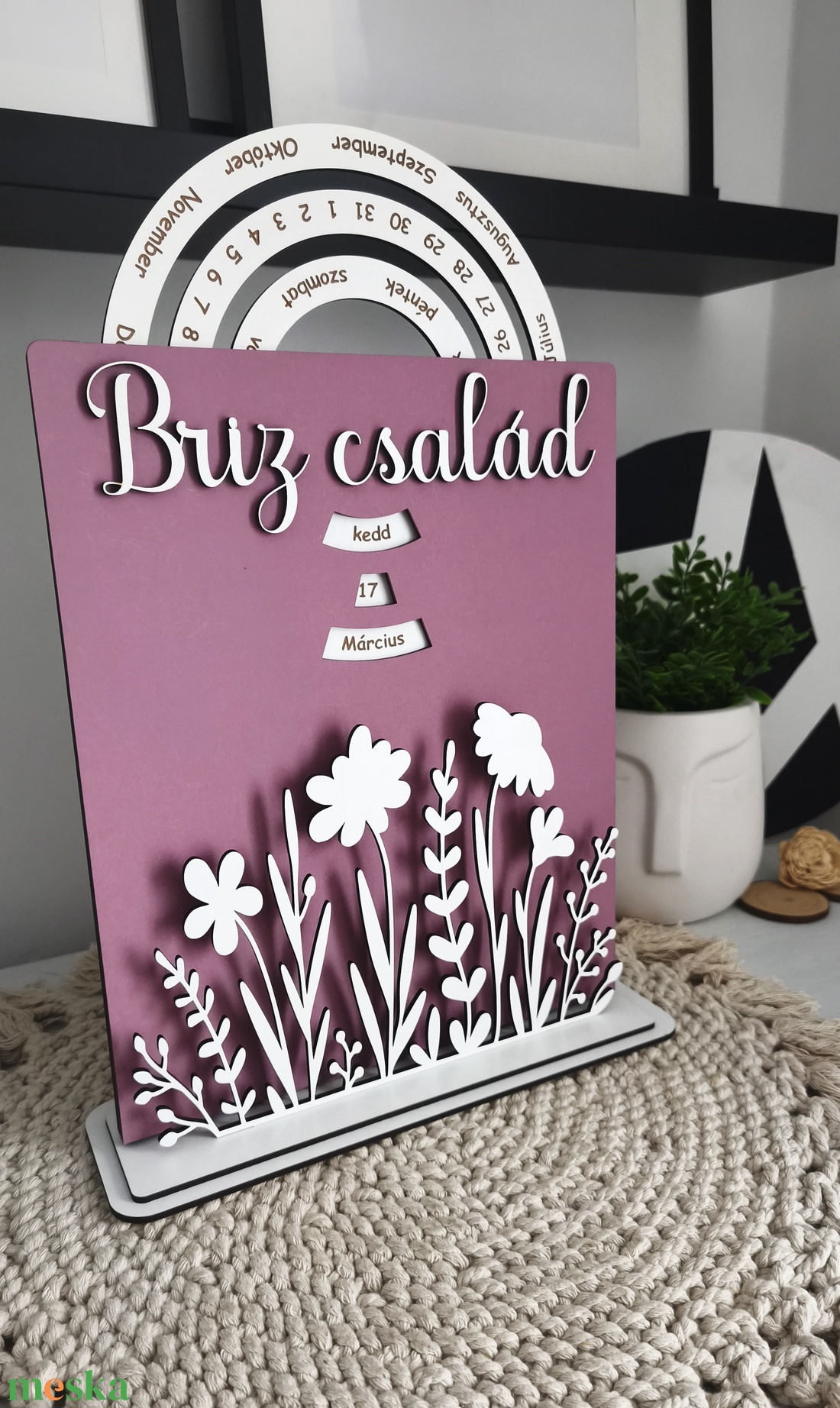 Öröknaptár - színes - otthon & életmód - dekoráció - fali és függő dekoráció - falinaptár & öröknaptár - Meska.hu