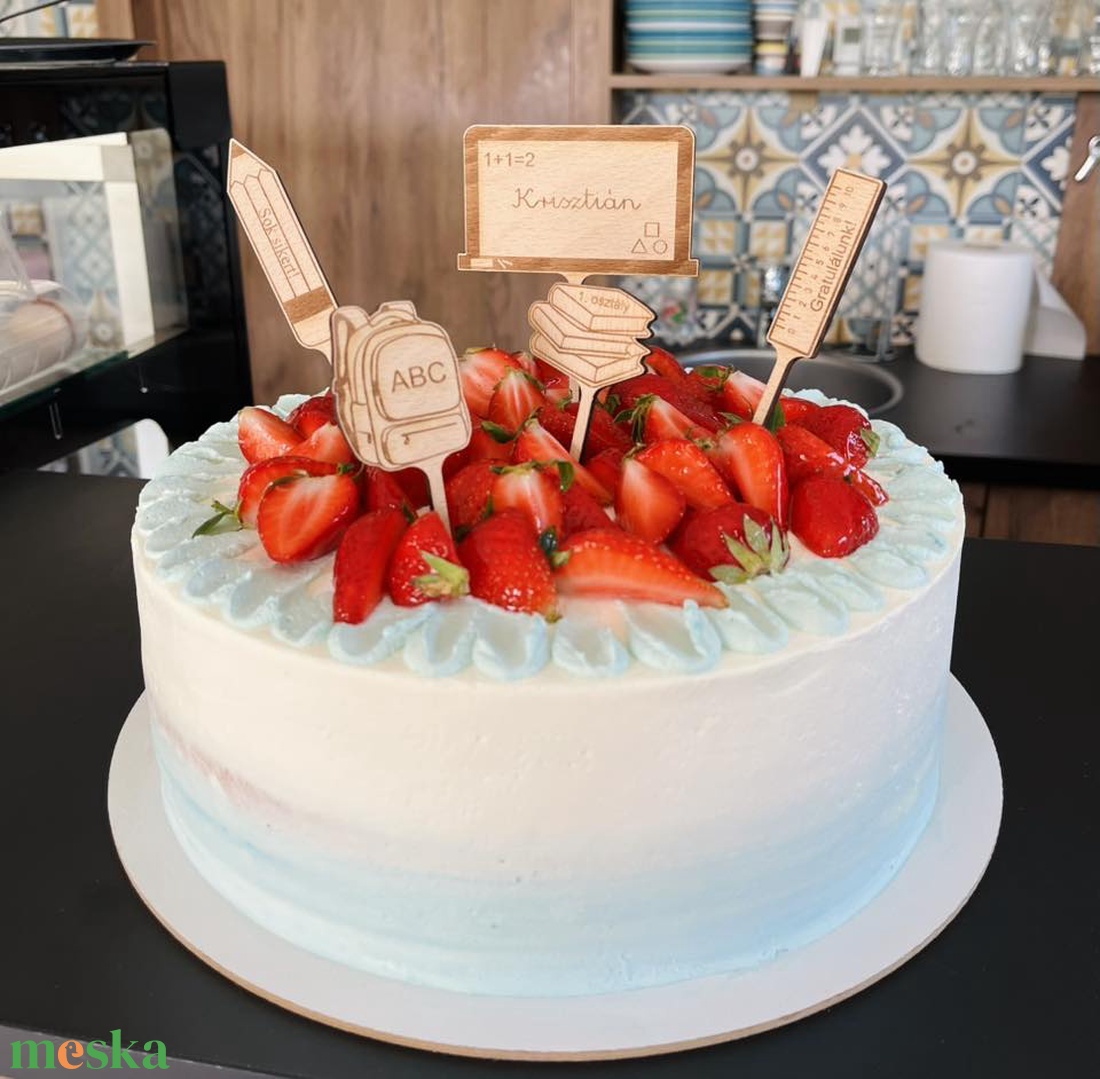 Tortabeszúró - ovis ballagásra névre szólóan - otthon & életmód - konyhafelszerelés, tálalás - sütés, főzés - sütidísz - Meska.hu