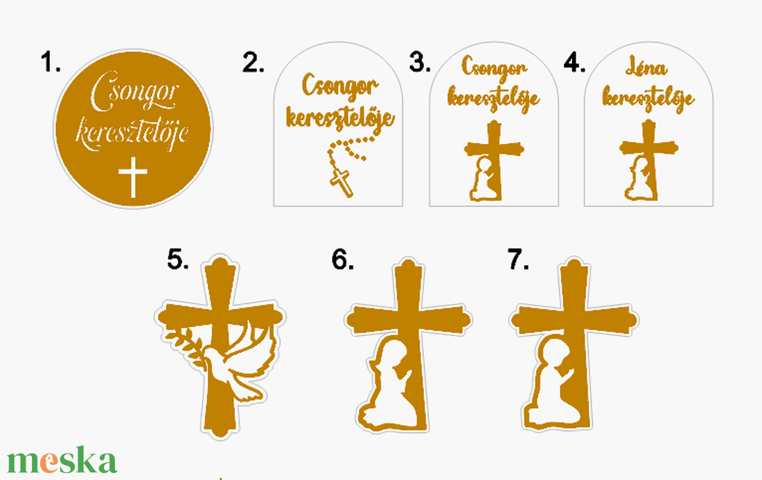 Tortabeszúró - keresztelőre névre szólóan - otthon & életmód - konyhafelszerelés, tálalás - sütés, főzés - sütidísz - Meska.hu