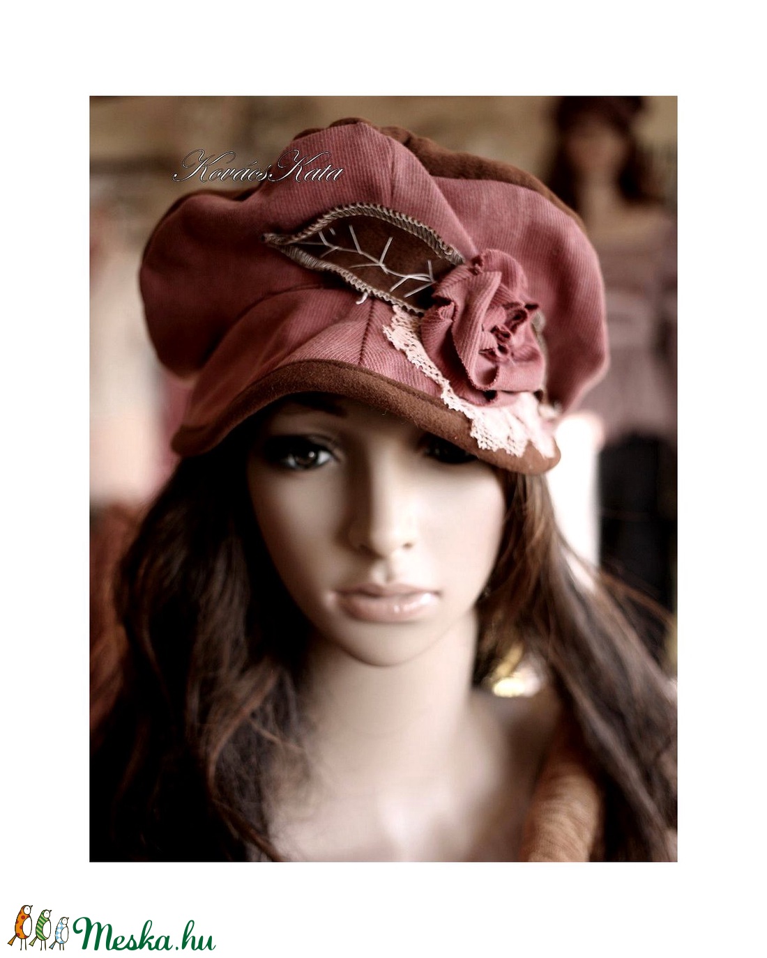 SHABBY ROSE - art to wear design-kalap - ruha & divat - sál, sapka, kendő - kalap - Meska.hu SHABBY ROSE - art to wear design-kalap - ruha & divat - sál, sapka, kendő - kalap - Meska.hu