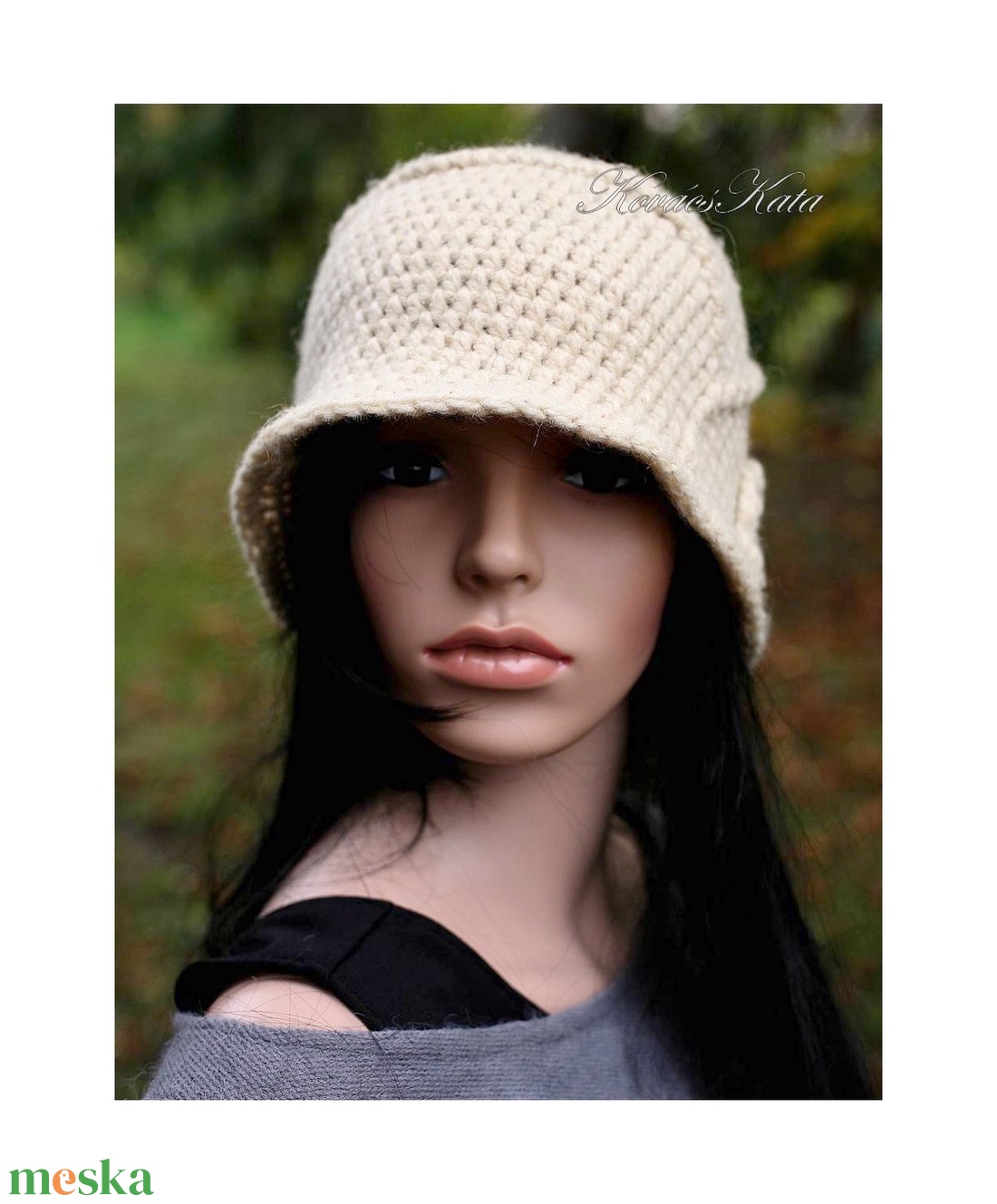 VILMA - extravagáns horgolt cloche kalap - ruha & divat - sál, sapka, kendő - kalap - Meska.hu VILMA - extravagáns horgolt cloche kalap - ruha & divat - sál, sapka, kendő - kalap - Meska.hu
