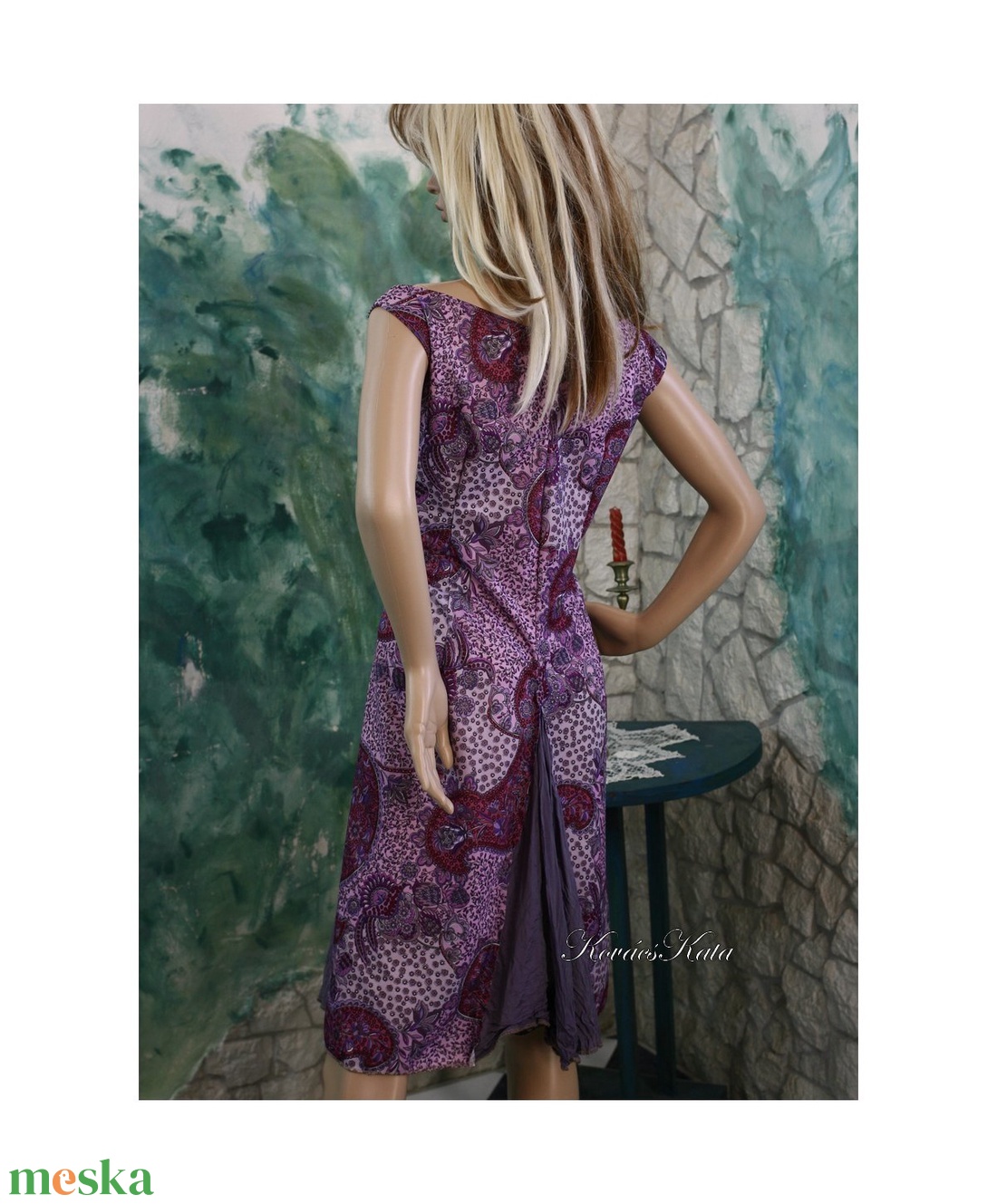RETRO - vintage jersey-ruha XXL - ruha & divat - női ruha - ruha - Meska.hu RETRO - vintage jersey-ruha XXL - ruha & divat - női ruha - ruha - Meska.hu