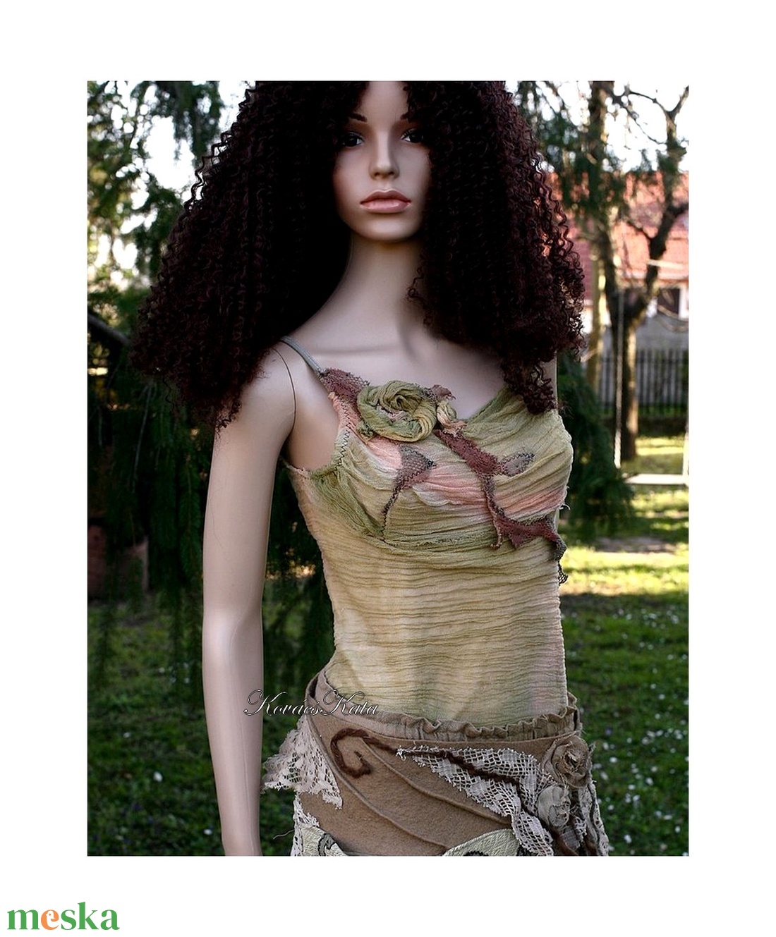 NIMFA-TOP - grunge design felső - ruha & divat - női ruha - top - Meska.hu NIMFA-TOP - grunge design felső - ruha & divat - női ruha - top - Meska.hu