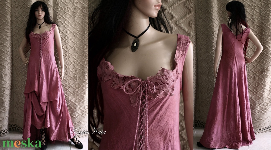 MÁLYVA kirtle - romantikus gótikus design-ruha - ruha & divat - női ruha - ruha - Meska.hu MÁLYVA kirtle - romantikus gótikus design-ruha - ruha & divat - női ruha - ruha - Meska.hu