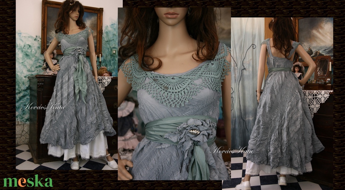 ZSÓKA - shabby chic design ruha - ruha & divat - női ruha - alkalmi ruha & estélyi ruha - Meska.hu ZSÓKA - shabby chic design ruha - ruha & divat - női ruha - alkalmi ruha & estélyi ruha - Meska.hu