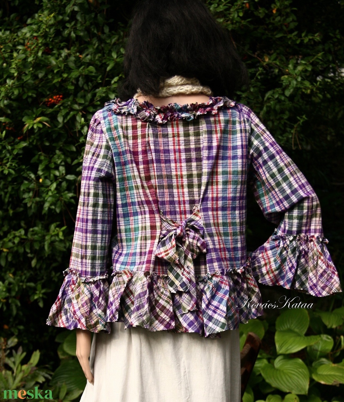 PATSY - lagenlook flanel kabátka - ruha & divat - női ruha - blúz - Meska.hu PATSY - lagenlook flanel kabátka - ruha & divat - női ruha - blúz - Meska.hu