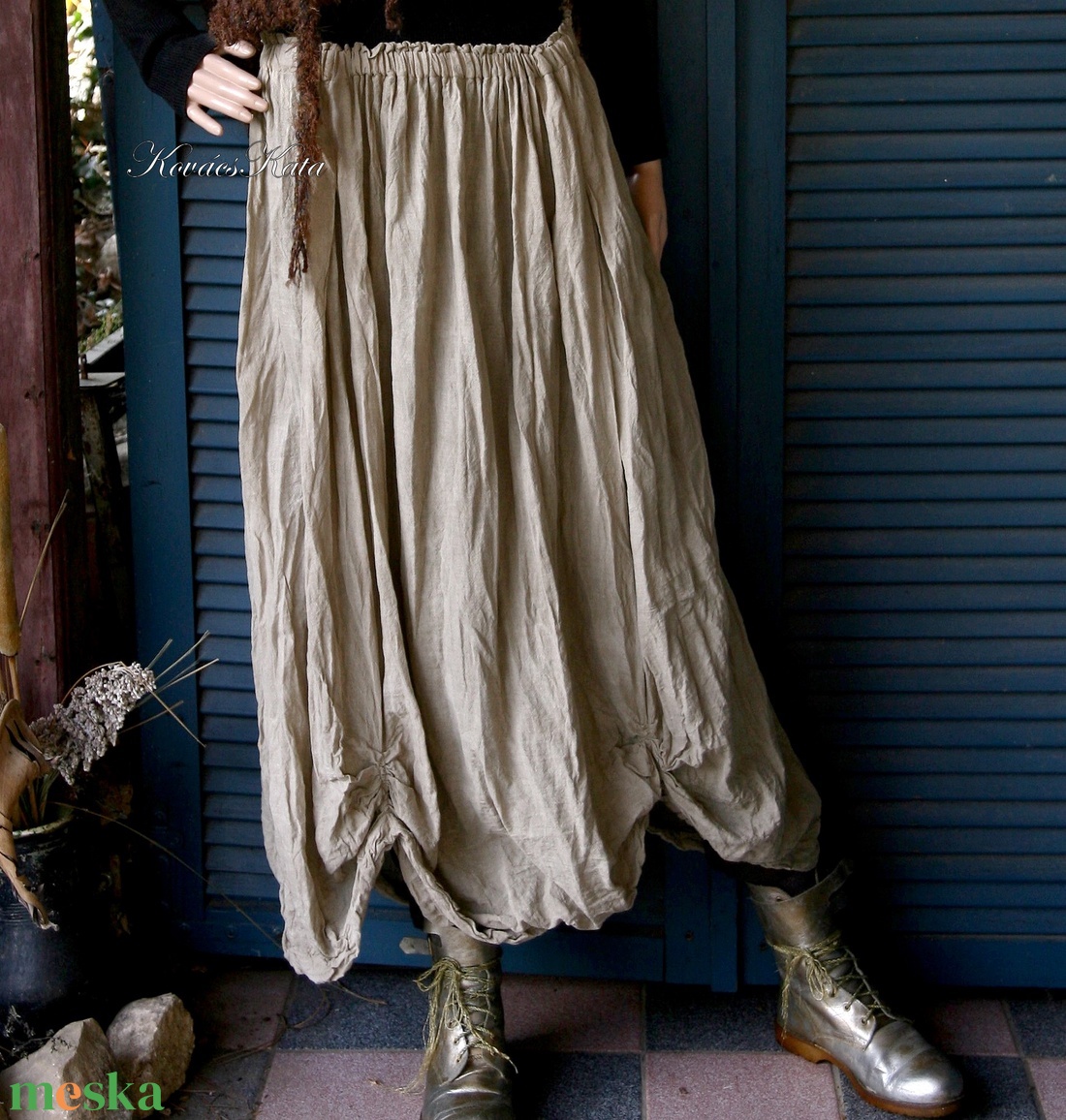 RACHEL / sand - vászonszoknya - lagenlook design - ruha & divat - női ruha - szoknya - Meska.hu RACHEL / sand - vászonszoknya - lagenlook design - ruha & divat - női ruha - szoknya - Meska.hu
