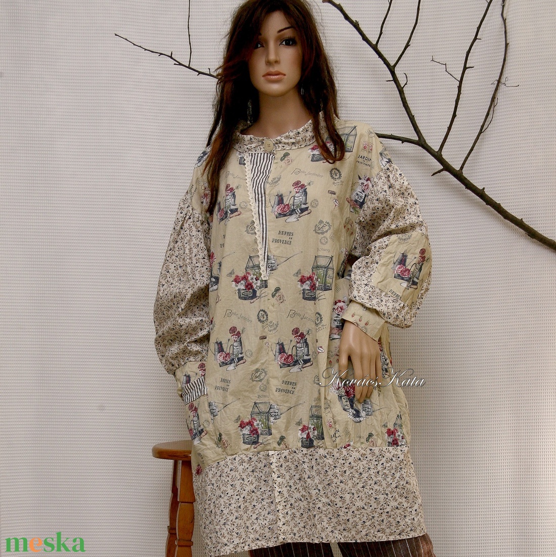 PROVANCE - design-tunika XXL - ruha & divat - női ruha - tunika - Meska.hu PROVANCE - design-tunika XXL - ruha & divat - női ruha - tunika - Meska.hu
