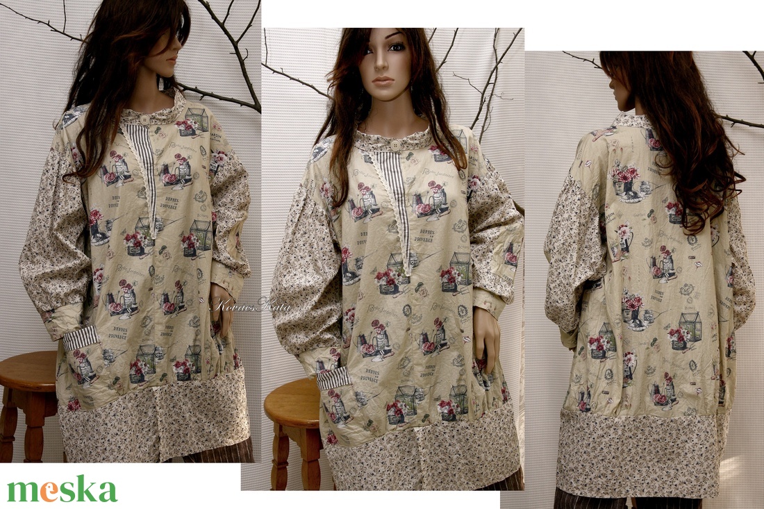 PROVANCE - design-tunika XXL - ruha & divat - női ruha - tunika - Meska.hu PROVANCE - design-tunika XXL - ruha & divat - női ruha - tunika - Meska.hu