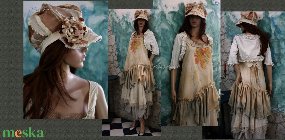 ORCHIDEA KISASSZONY - art to wear öltözet - ruha & divat - női ruha - ruha - Meska.hu ORCHIDEA KISASSZONY - art to wear öltözet - ruha & divat - női ruha - ruha - Meska.hu