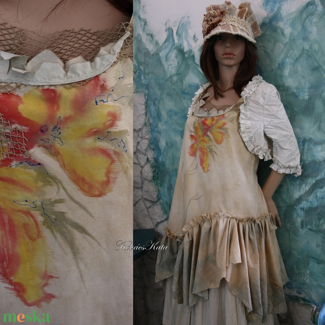 ORCHIDEA KISASSZONY - art to wear öltözet - ruha & divat - női ruha - ruha - Meska.hu ORCHIDEA KISASSZONY - art to wear öltözet - ruha & divat - női ruha - ruha - Meska.hu