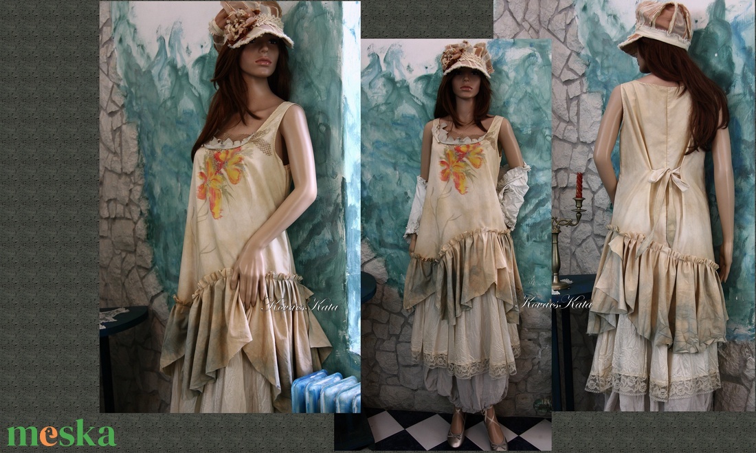 ORCHIDEA KISASSZONY - art to wear öltözet - ruha & divat - női ruha - ruha - Meska.hu ORCHIDEA KISASSZONY - art to wear öltözet - ruha & divat - női ruha - ruha - Meska.hu