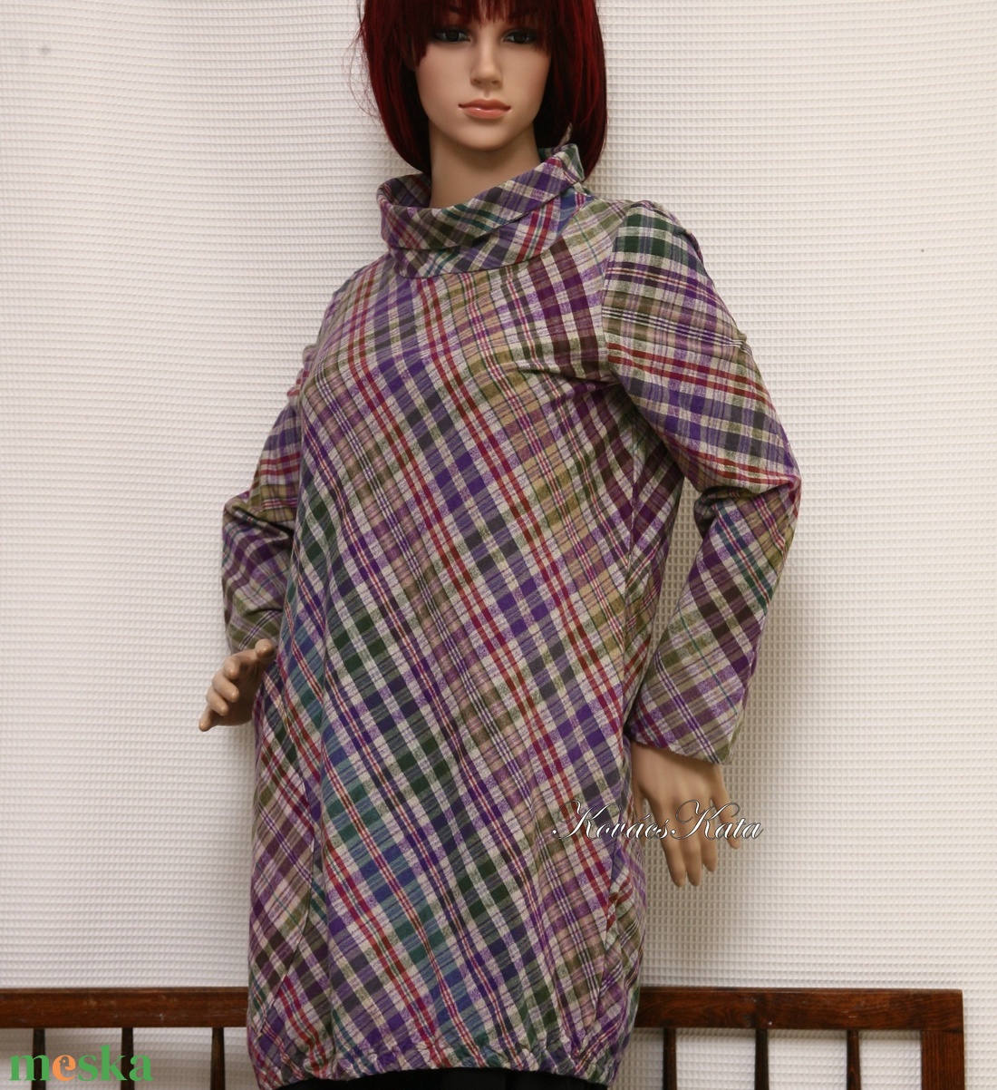 FLANEL-TUNIKA S-M - ruha & divat - női ruha - tunika - Meska.hu FLANEL-TUNIKA S-M - ruha & divat - női ruha - tunika - Meska.hu