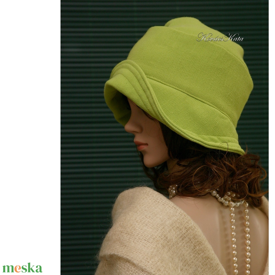 ERNA cloche - extravagáns flapper kalap - ruha & divat - sál, sapka, kendő - kalap - Meska.hu ERNA cloche - extravagáns flapper kalap - ruha & divat - sál, sapka, kendő - kalap - Meska.hu