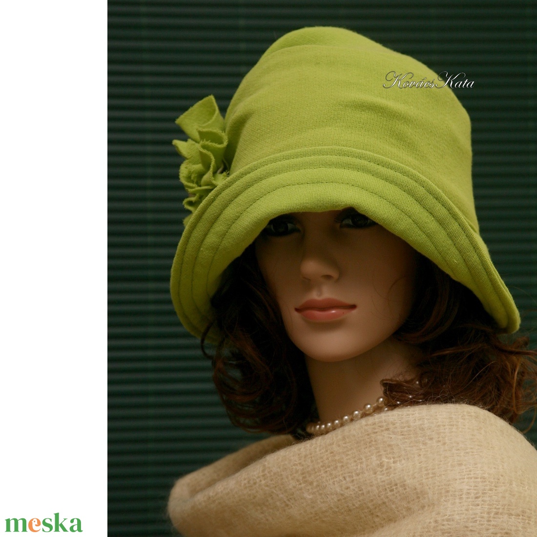 ERNA cloche - extravagáns flapper kalap - ruha & divat - sál, sapka, kendő - kalap - Meska.hu ERNA cloche - extravagáns flapper kalap - ruha & divat - sál, sapka, kendő - kalap - Meska.hu