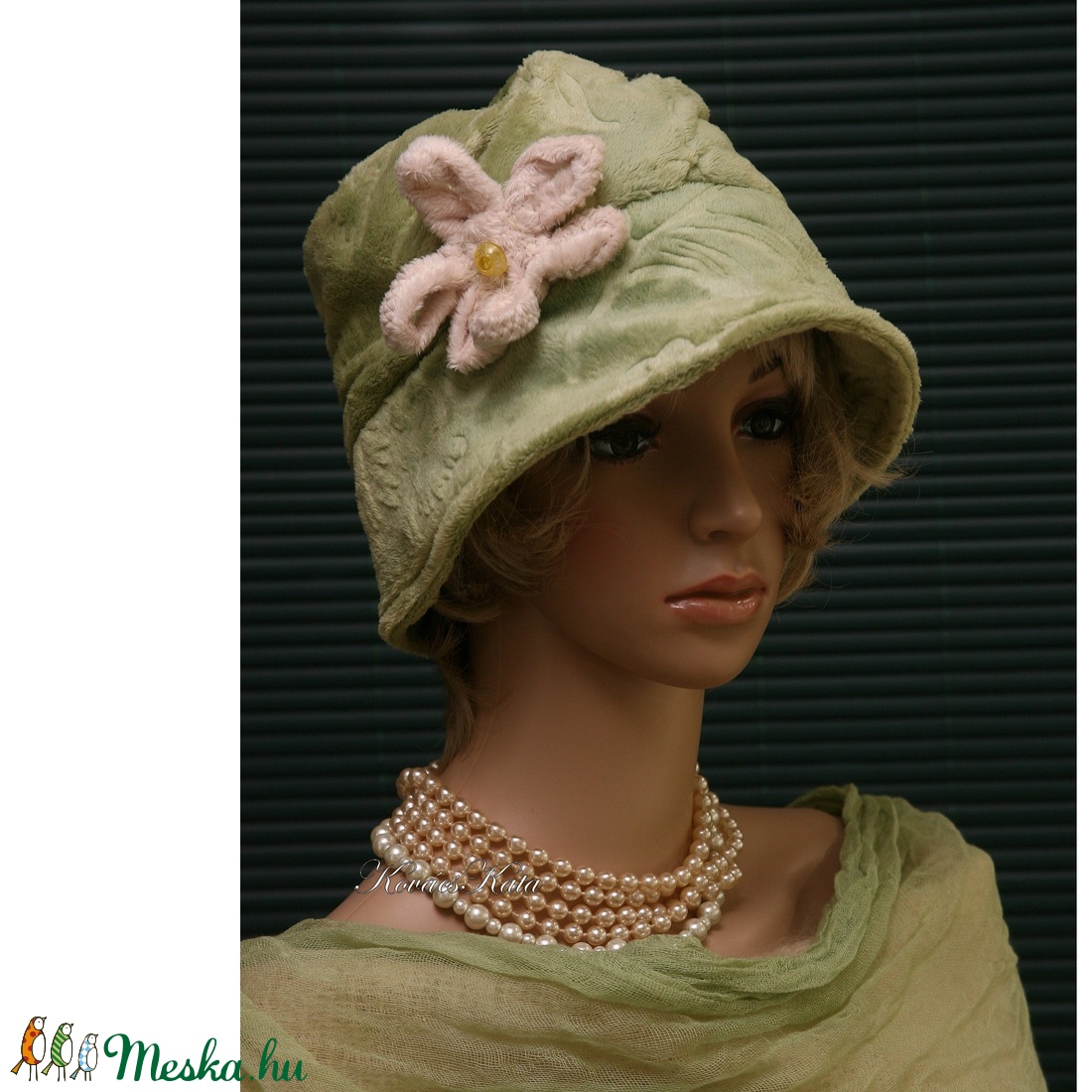 WELLSOFT cloche - flapper kalap/ almazöld - ruha & divat - sál, sapka, kendő - kalap - Meska.hu WELLSOFT cloche - flapper kalap/ almazöld - ruha & divat - sál, sapka, kendő - kalap - Meska.hu