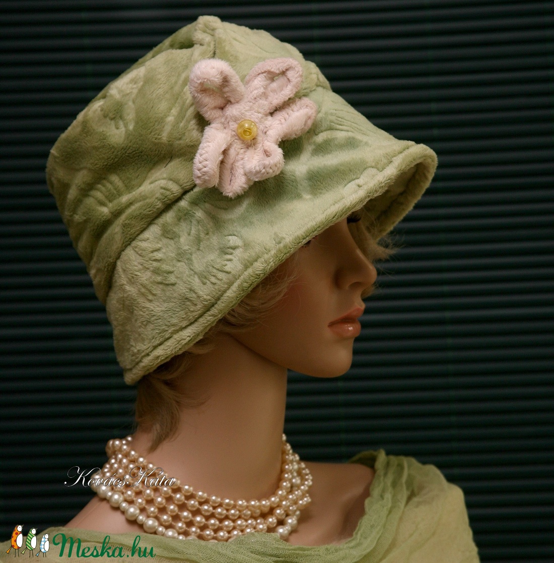 WELLSOFT cloche - flapper kalap/ almazöld - ruha & divat - sál, sapka, kendő - kalap - Meska.hu WELLSOFT cloche - flapper kalap/ almazöld - ruha & divat - sál, sapka, kendő - kalap - Meska.hu