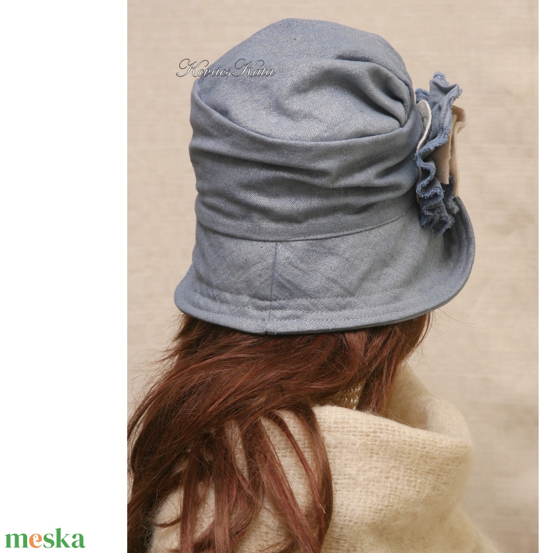 ERNA cloche - romantikus flapper kalap - ruha & divat - sál, sapka, kendő - kalap - Meska.hu ERNA cloche - romantikus flapper kalap - ruha & divat - sál, sapka, kendő - kalap - Meska.hu