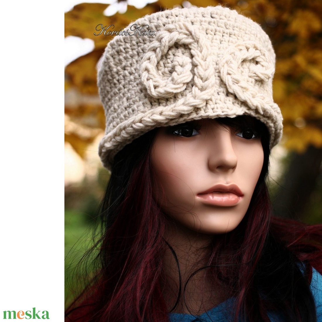NORMA - gyapjú fez - design kalapka - ruha & divat - sál, sapka, kendő - kalap - Meska.hu