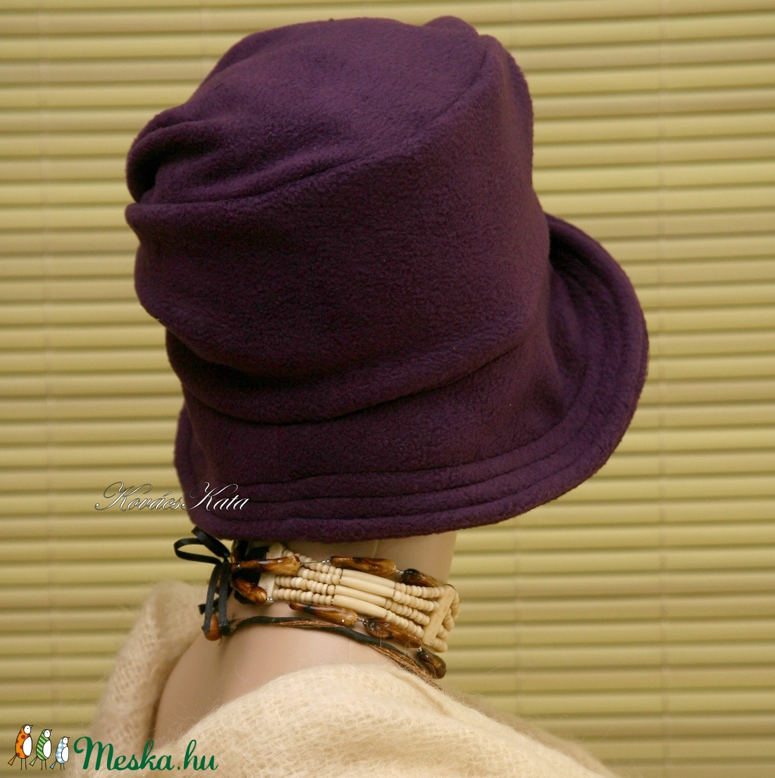 ERNA cloche -lila polár flapper kalap - ruha & divat - sál, sapka, kendő - kalap - Meska.hu ERNA cloche -lila polár flapper kalap - ruha & divat - sál, sapka, kendő - kalap - Meska.hu