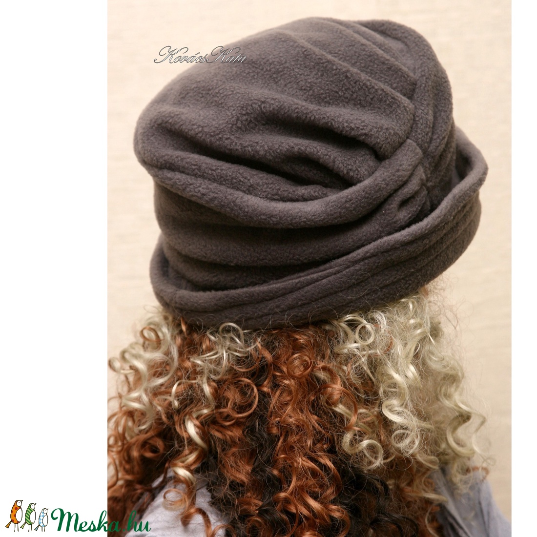 ERNA cloche XL -szürke polár flapper kalap - ruha & divat - sál, sapka, kendő - kalap - Meska.hu ERNA cloche XL -szürke polár flapper kalap - ruha & divat - sál, sapka, kendő - kalap - Meska.hu
