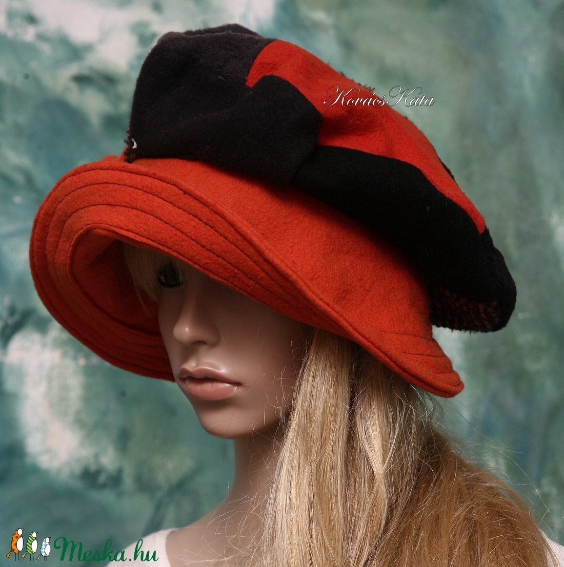 SZABRINA - patchwork barett-kalap - ruha & divat - sál, sapka, kendő - kalap - Meska.hu SZABRINA - patchwork barett-kalap - ruha & divat - sál, sapka, kendő - kalap - Meska.hu
