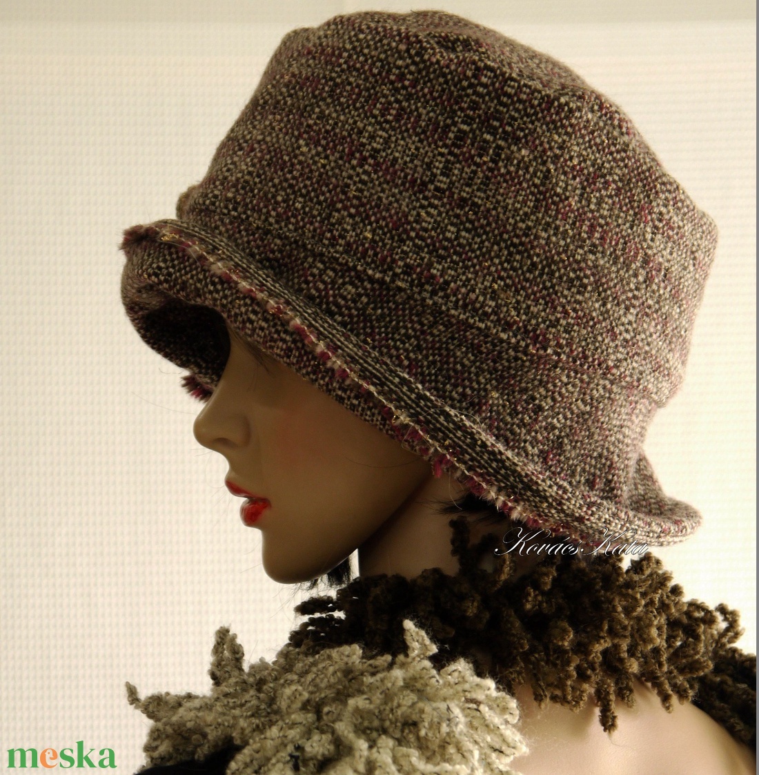 FRIDA cloche - gyapjúszövet flapper-kalap - ruha & divat - sál, sapka, kendő - kalap - Meska.hu FRIDA cloche - gyapjúszövet flapper-kalap - ruha & divat - sál, sapka, kendő - kalap - Meska.hu