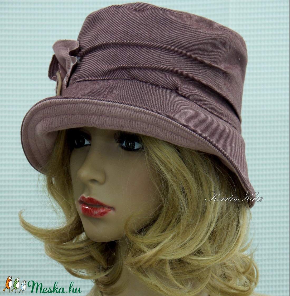 FRÉZIA-cloche - romantikus design kalap - ruha & divat - sál, sapka, kendő - kalap - Meska.hu FRÉZIA-cloche - romantikus design kalap - ruha & divat - sál, sapka, kendő - kalap - Meska.hu