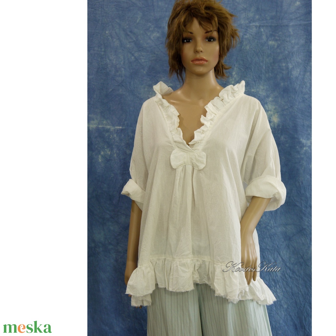 MIA - romantikus lagenlook blúz - ruha & divat - női ruha - blúz - Meska.hu MIA - romantikus lagenlook blúz - ruha & divat - női ruha - blúz - Meska.hu