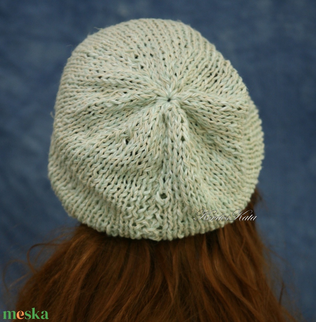 BEANIE / körte - trendi kézzel kötött sapka / menta - ruha & divat - sál, sapka, kendő - sapka - Meska.hu BEANIE / körte - trendi kézzel kötött sapka / menta - ruha & divat - sál, sapka, kendő - sapka - Meska.hu