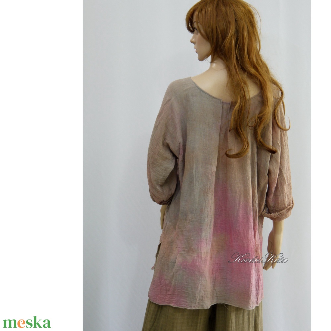 BATIK-SIKK / málnás - design tunika - ruha & divat - női ruha - tunika - Meska.hu BATIK-SIKK / málnás - design tunika - ruha & divat - női ruha - tunika - Meska.hu